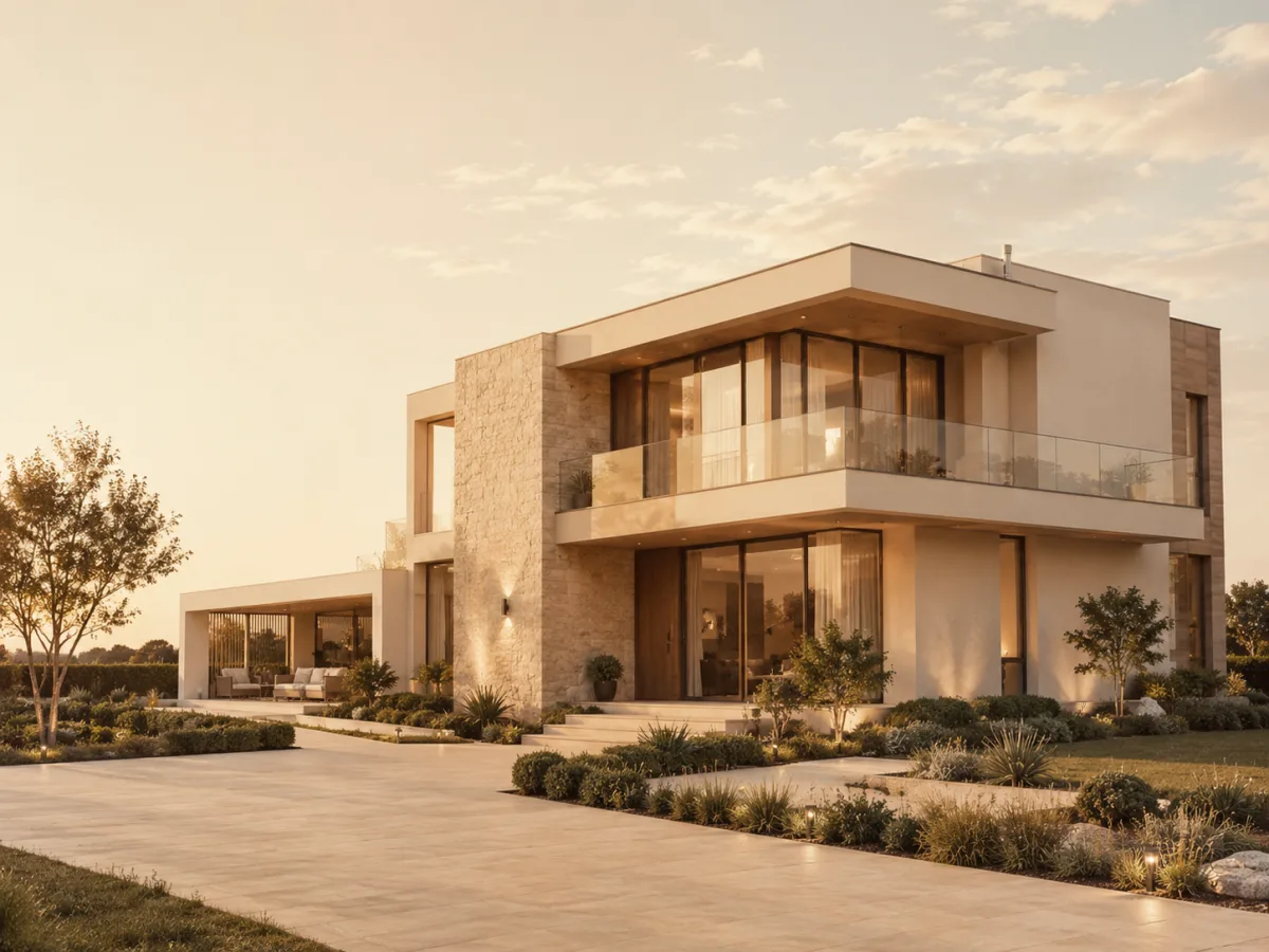 Architectural render with client annotations